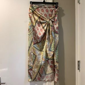 Long multi colored skirt from Zara. Size S